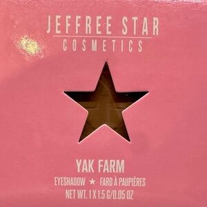 3/$15 🌼 Jeffree Star Yak Farm Eyeshadow - Bold Brown